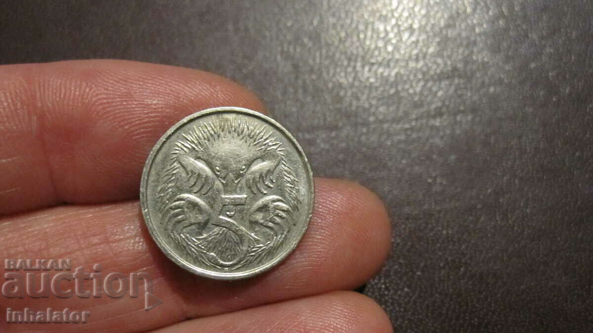 2008 5 cents Australia - ECHIDNA