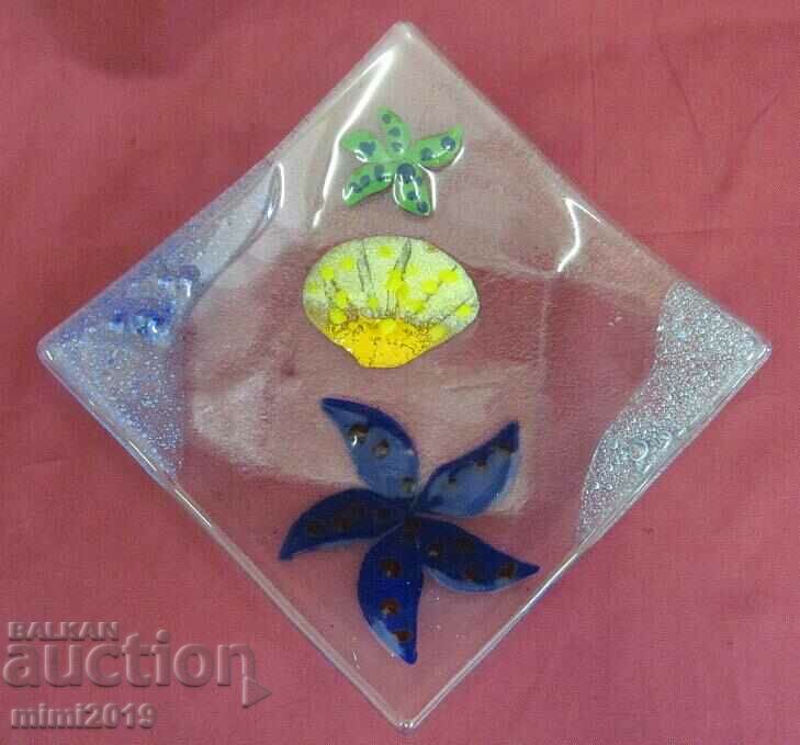 Decoration, Bowl, Tray Morano Crystal Glass with price 35.00 BGN | € 17.90