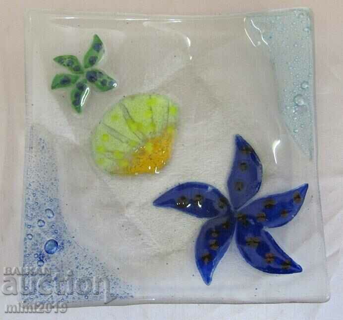 Decoration, Bowl, Tray Morano Crystal Glass - 5