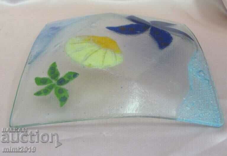 Decoration, Bowl, Tray Morano Crystal Glass - 6