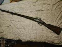 Flintstone rifle, shotgun, front-loading carbine