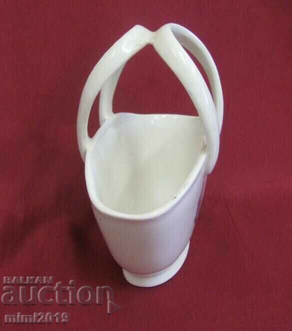 Vintich Porcelain Basket, Decoration Paris with price 40.00 BGN | € 20.45