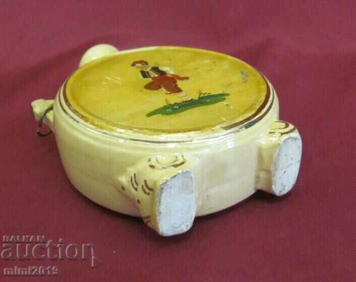 Antique Pottery Porcelain Bowknot Hand Painted - 7 Antique Pottery Porcelain Bowknot Hand Painted - 7