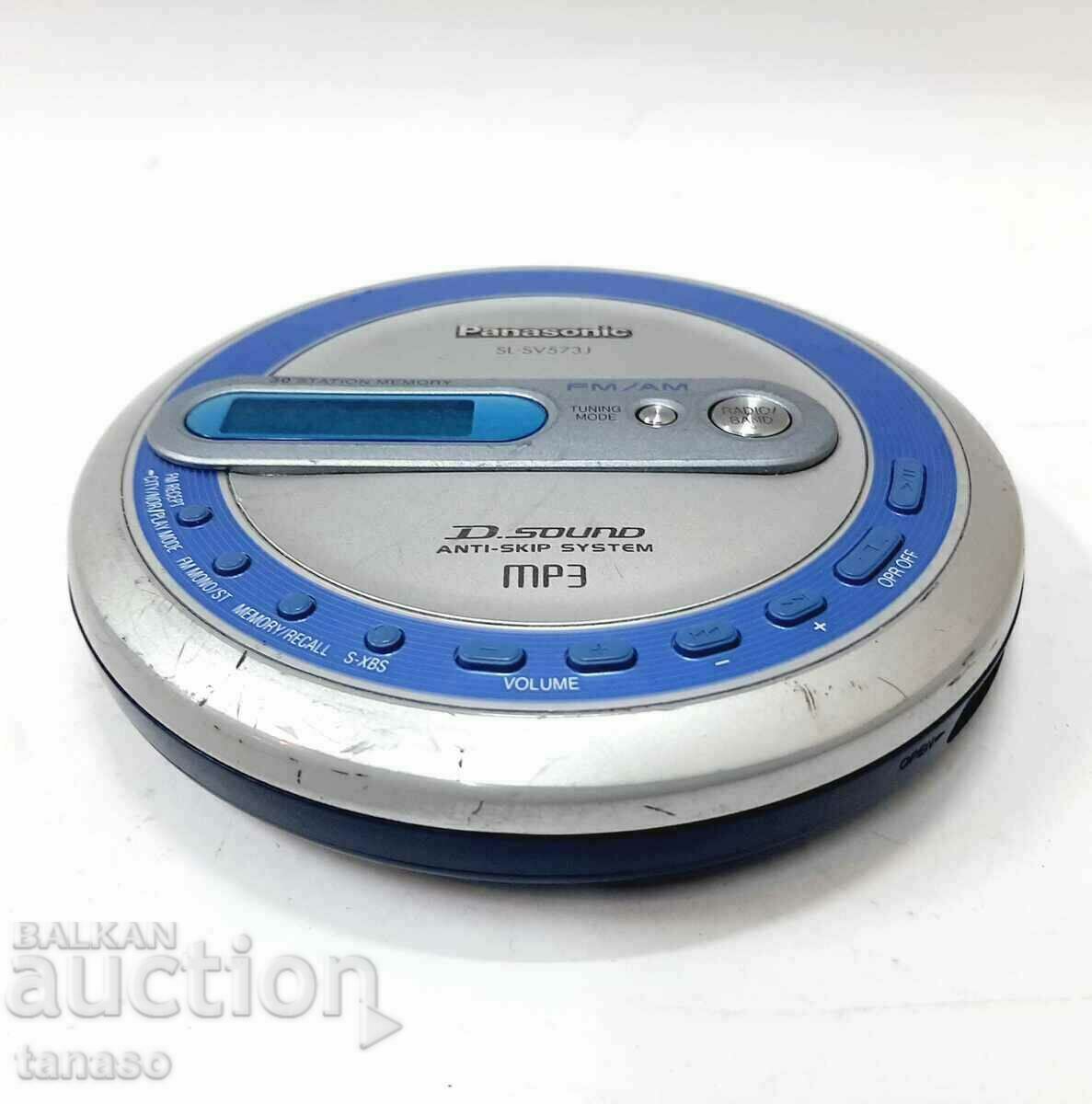 Φορητό ραδιόφωνο και συσκευή αναπαραγωγής δίσκων Panasonic SL-SV573J (2.5) με τιμή 20.00 BGN | € 10.23 Φορητό ραδιόφωνο και συσκευή αναπαραγωγής δίσκων Panasonic SL-SV573J (2.5) με τιμή 20.00 BGN | € 10.23