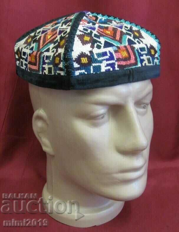 Vintich Hand-Embroidered Men's Bowler Hat - 6 Vintich Hand-Embroidered Men's Bowler Hat - 6