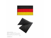 Petic cu broderie Germania, steag german cu Velcro