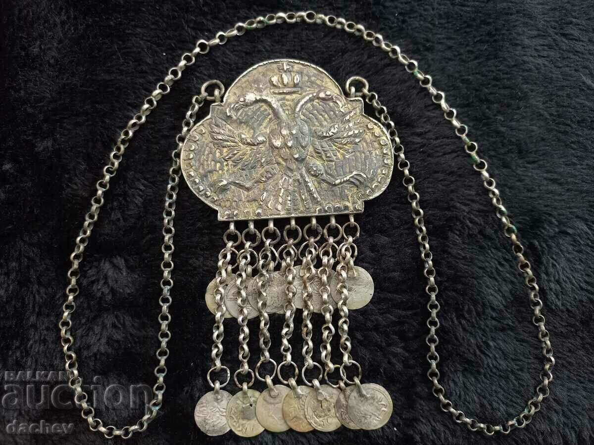 Costum pafti pafta cu pieptar argint renascentist - 5