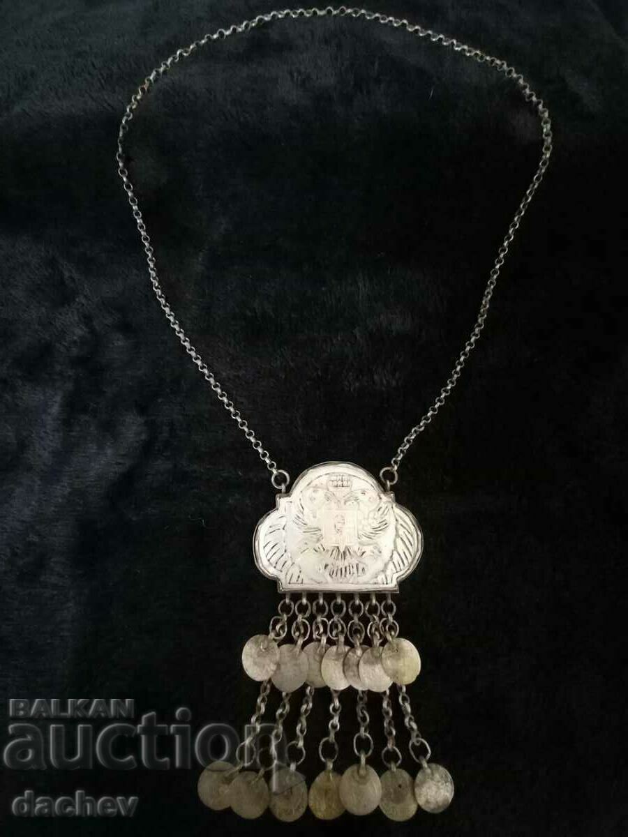 Costum pafti pafta cu pieptar argint renascentist