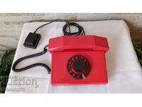 Old Bulgarian telephone with handset - RESPROM - 1990