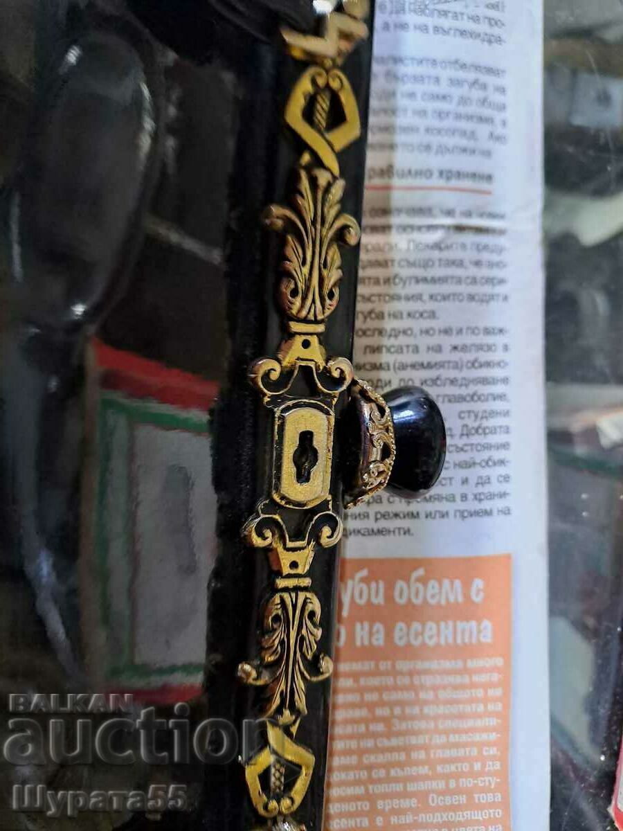 Old lacquer bag. 27 cm. 23 cm. with price 100.00 BGN | € 51.13 Old lacquer bag. 27 cm. 23 cm. with price 100.00 BGN | € 51.13