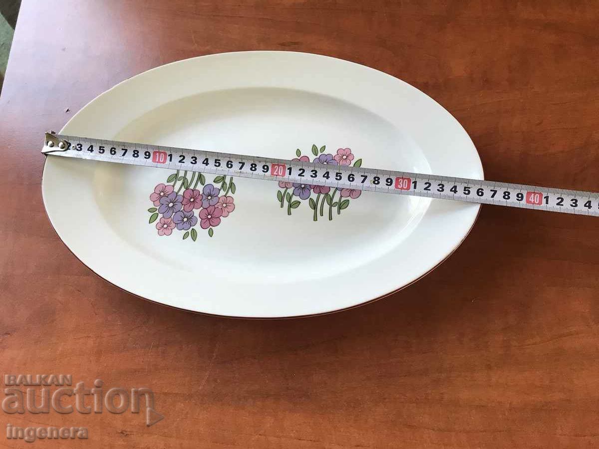 PORCELAIN PLATEAU TRAY BULGARIA - 5
