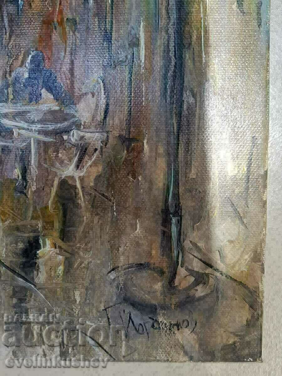 Delivery of Oil painting "Spontaneous rain" Georgi Yordanov Delivery of Oil painting "Spontaneous rain" Georgi Yordanov