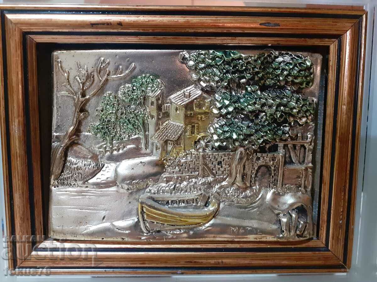 Great Italian painting mirror silver foil with price 159.00 BGN | € 81.30 Great Italian painting mirror silver foil with price 159.00 BGN | € 81.30