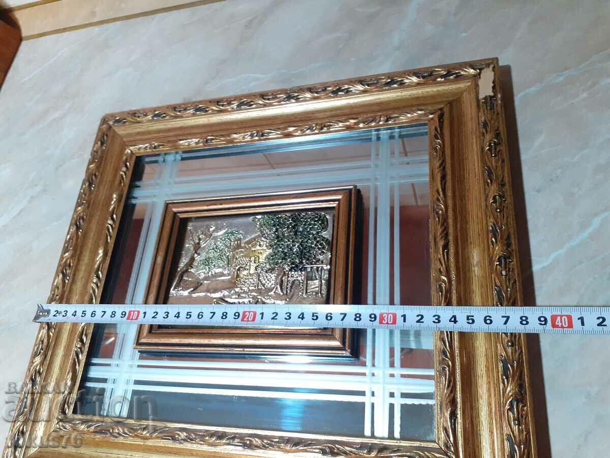 Great Italian painting mirror silver foil - 7 Great Italian painting mirror silver foil - 7