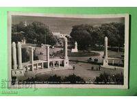 Old Card of the city of Varna (Stalin) The entrance to the sea city