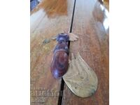 Decor vechi din lemn Cocoș, Cocoș