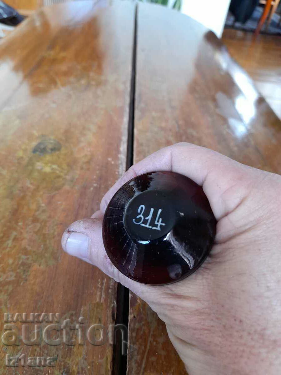 Auction Old glass stopper, stopper Auction Old glass stopper, stopper