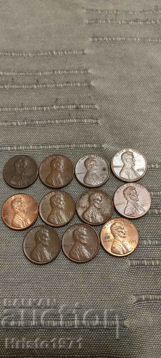 1 cent SUA-Canada
