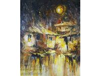 Oil painting "Full Moon" Georgi Yordanov
