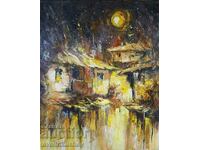 Pictura în ulei „Luna plină” Georgi Yordanov