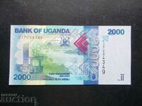 UGANDA, 2000 shillings, 2019, UNC