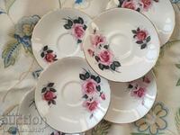 6 bone china plates