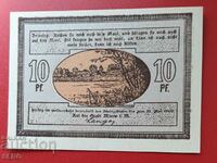 Banknote-Germany-Mecklenburg-Pomerania-Mirov-10 pf.1922