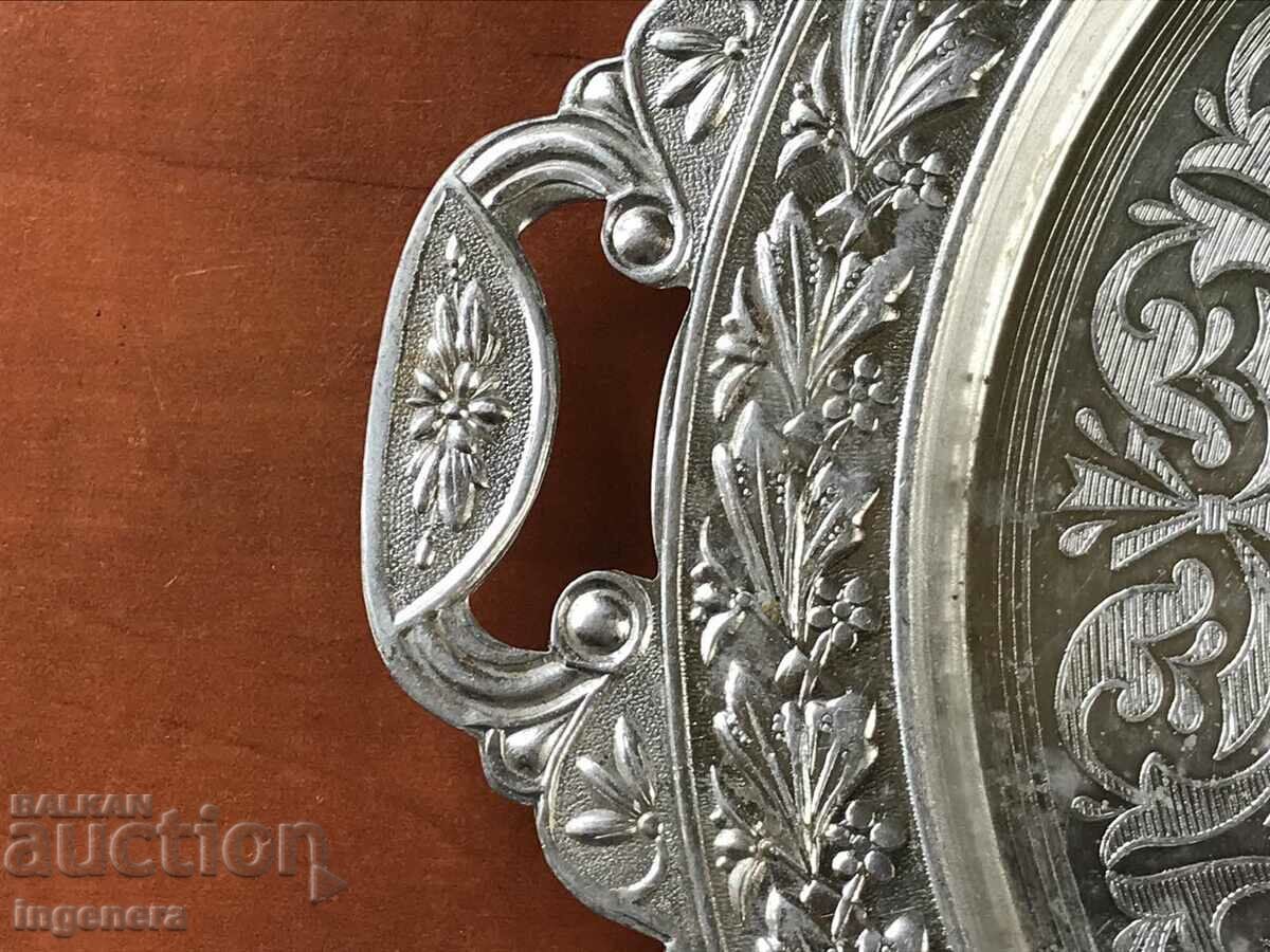 TRAY METAL ALUMINUM USSR FROM SOCA - 6 TRAY METAL ALUMINUM USSR FROM SOCA - 6