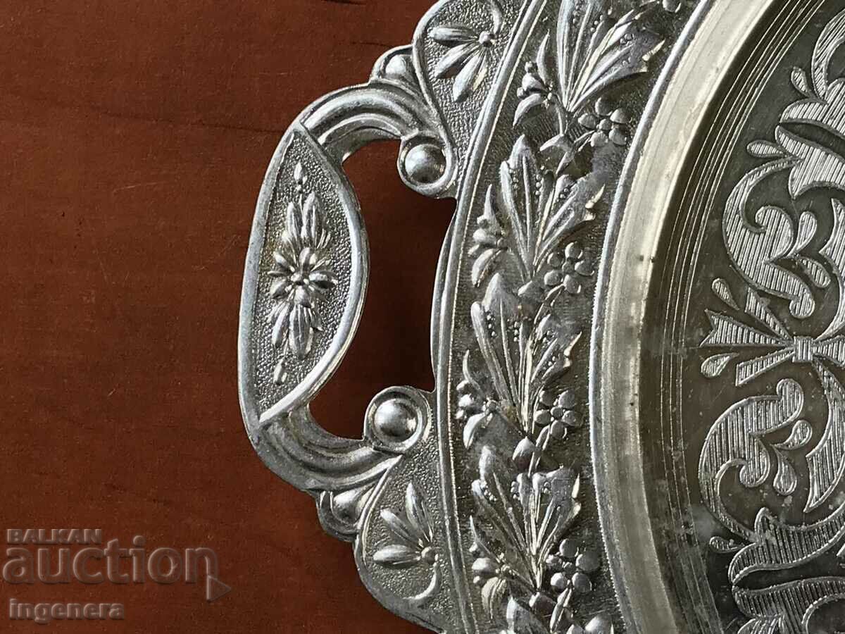 TRAY METAL ALUMINUM USSR FROM SOCA - 7 TRAY METAL ALUMINUM USSR FROM SOCA - 7