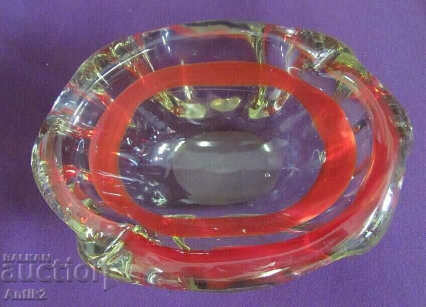 Vintich Solid Ashtray Crystal Glass with price 65.00 BGN | € 33.23 Vintich Solid Ashtray Crystal Glass with price 65.00 BGN | € 33.23