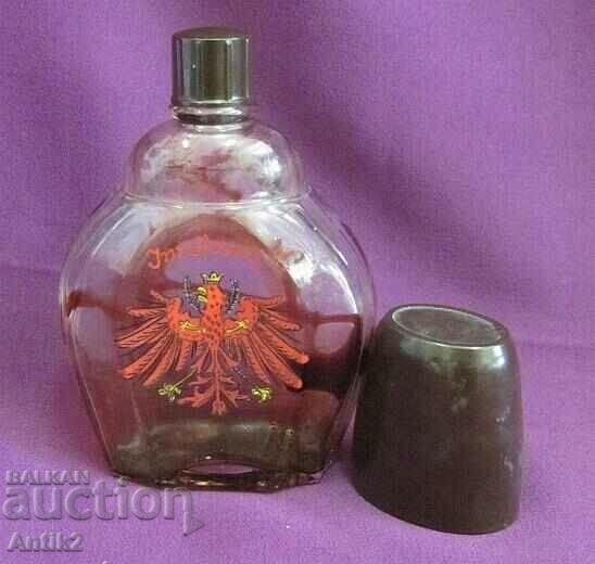 Παλιό γυάλινο μπουκάλι με καπάκια βακελίτη με τιμή 40.00 BGN | € 20.45 Παλιό γυάλινο μπουκάλι με καπάκια βακελίτη με τιμή 40.00 BGN | € 20.45