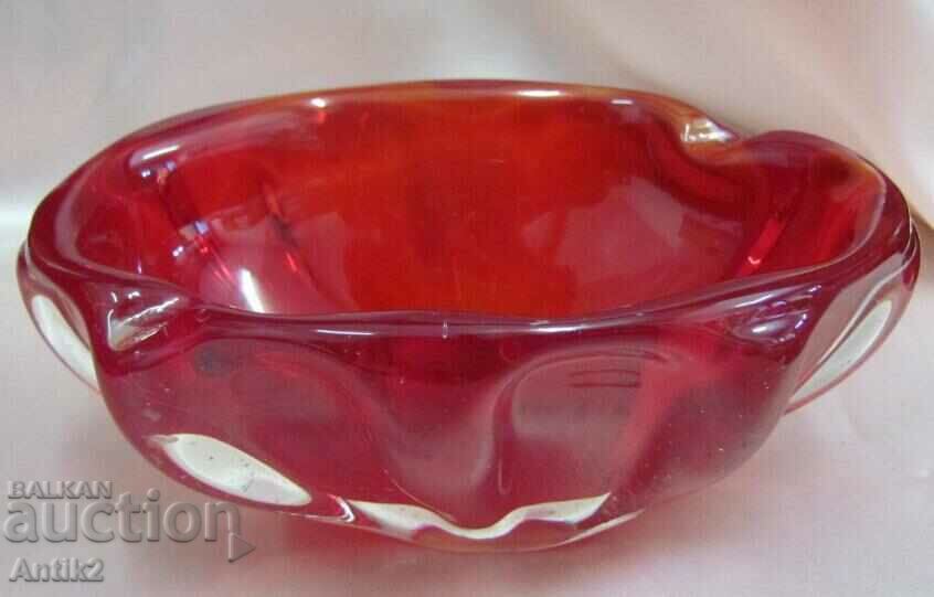 Κρυστάλλινο γυαλί στερεό τασάκι Vintich - 6 Κρυστάλλινο γυαλί στερεό τασάκι Vintich - 6