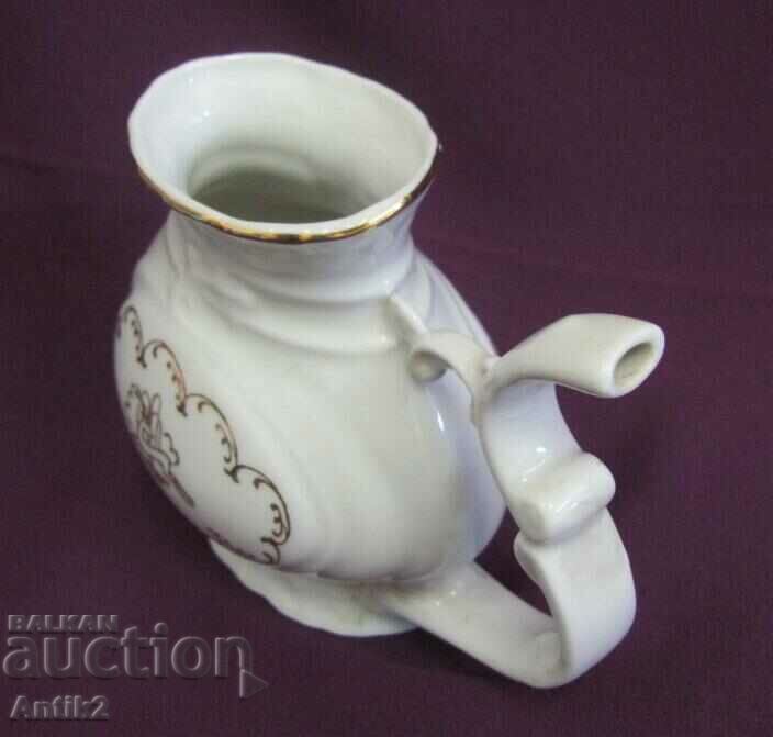 Auction Vintich Porcelain Water Feeder Czechoslovakia Auction Vintich Porcelain Water Feeder Czechoslovakia