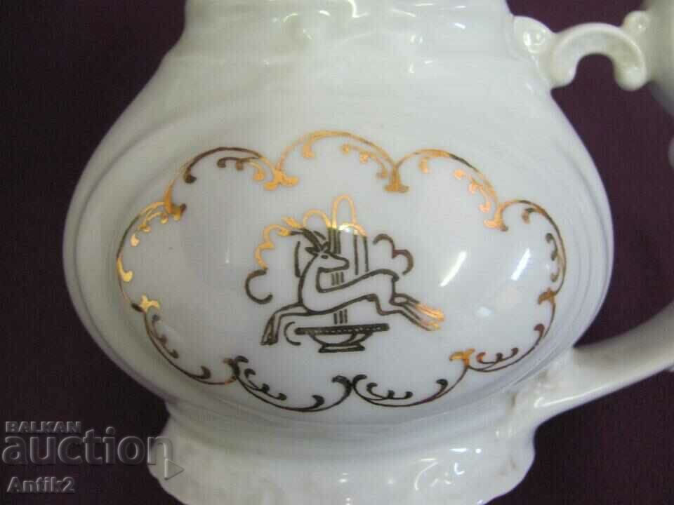 Vintich Porcelain Water Feeder Czechoslovakia - 5 Vintich Porcelain Water Feeder Czechoslovakia - 5