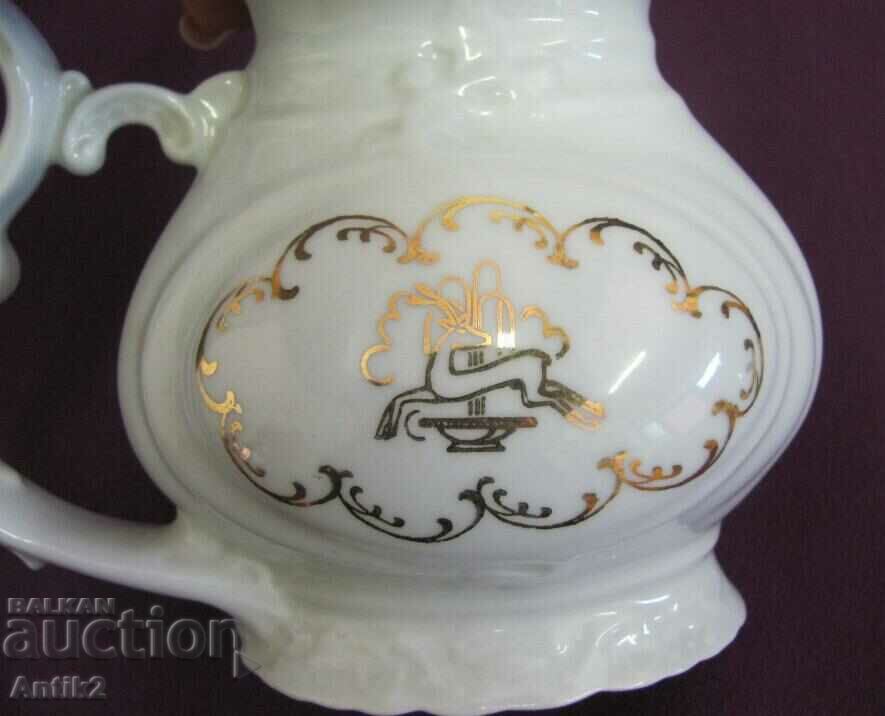 Vintich Porcelain Water Feeder Czechoslovakia - 7 Vintich Porcelain Water Feeder Czechoslovakia - 7