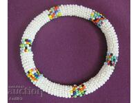 19th Century Women's Jewelry Bracelet Glass Beads