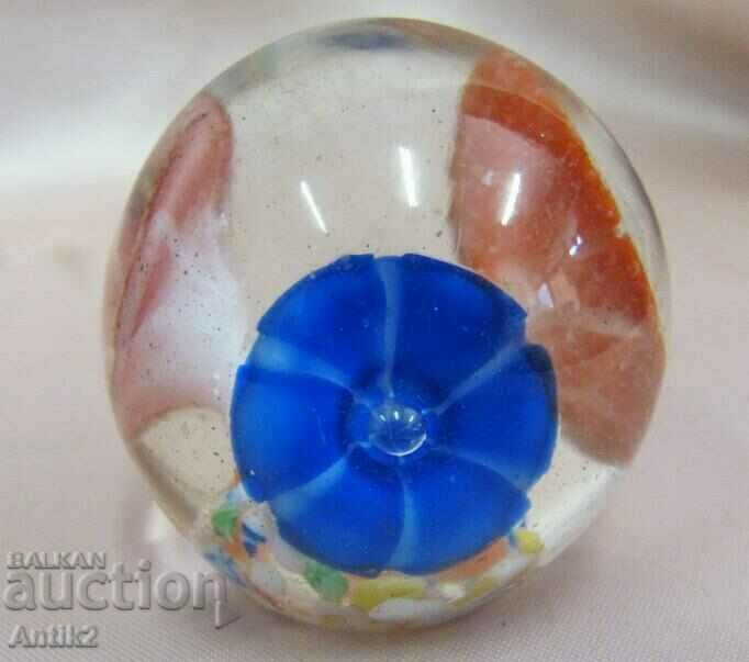 Delivery of Vintich Murano Crystal Glass Paperweights for desk 3 pcs.