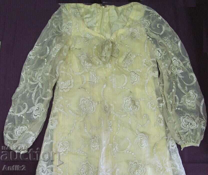 40's Vintage Formal Women's Dress Lace with price 125.00 BGN | € 63.91