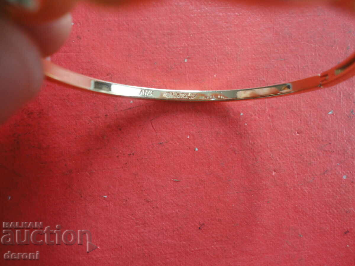 Delivery of Gold-plated bracelet with Xuping stones