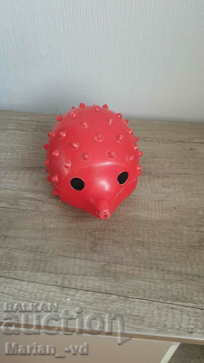 Old social plastic toy hedgehog with price 20.00 BGN | € 10.23 Old social plastic toy hedgehog with price 20.00 BGN | € 10.23