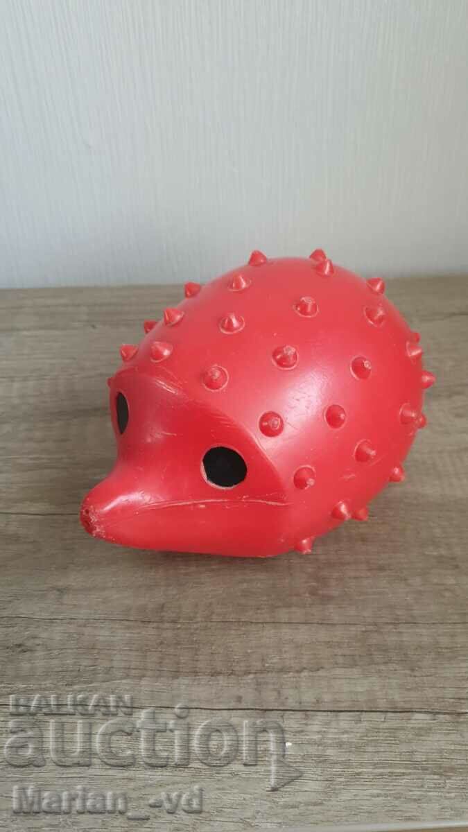 Old social plastic toy hedgehog - 5 Old social plastic toy hedgehog - 5