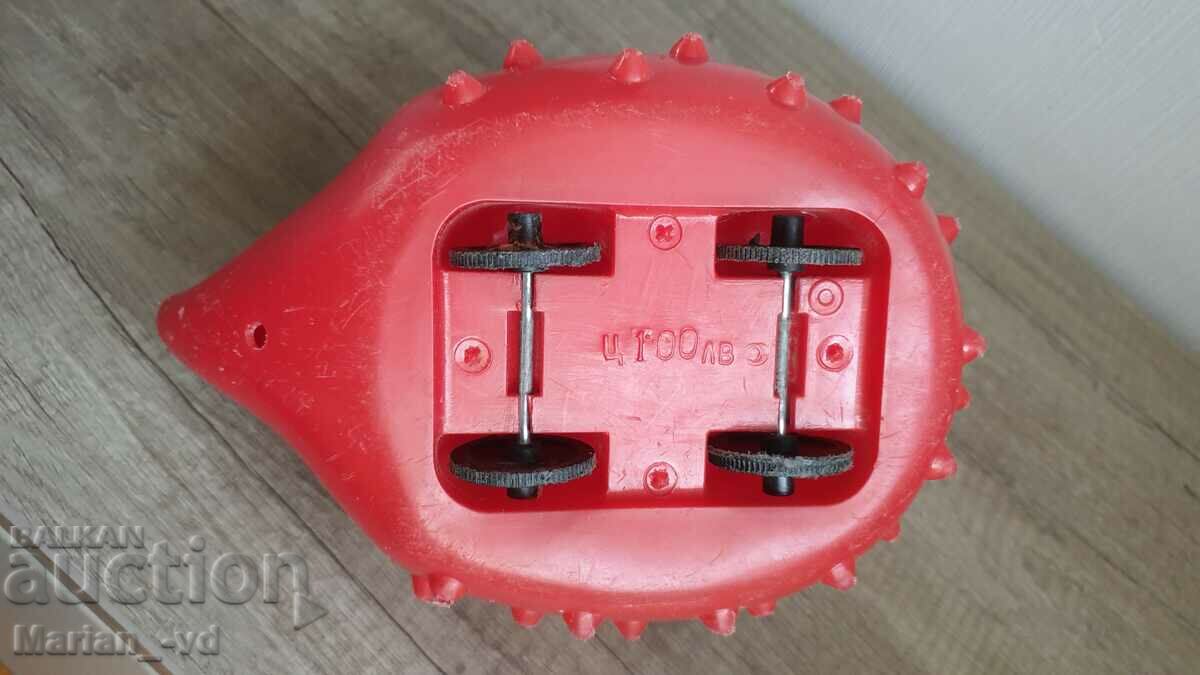 Old social plastic toy hedgehog - 6 Old social plastic toy hedgehog - 6