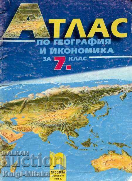 Atlas de geografie și economie pentru clasa a VII-a