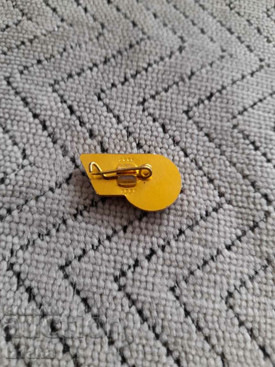 Old badge TNTM ЖПЗ with price 5.00 BGN | € 2.56