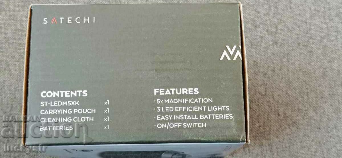 Magnifier with LED lighting - Satechi - 5 Magnifier with LED lighting - Satechi - 5