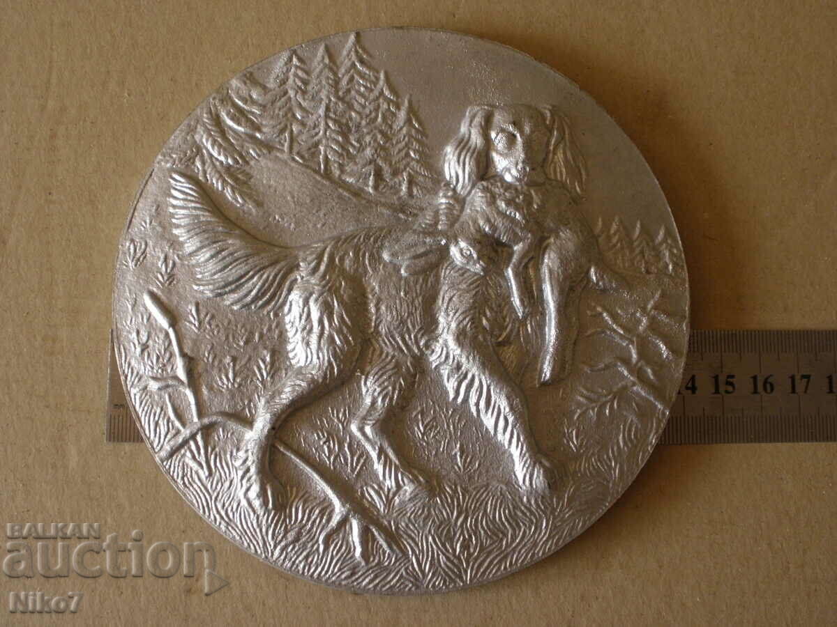 Vintage metal panel hunting theme. - 6