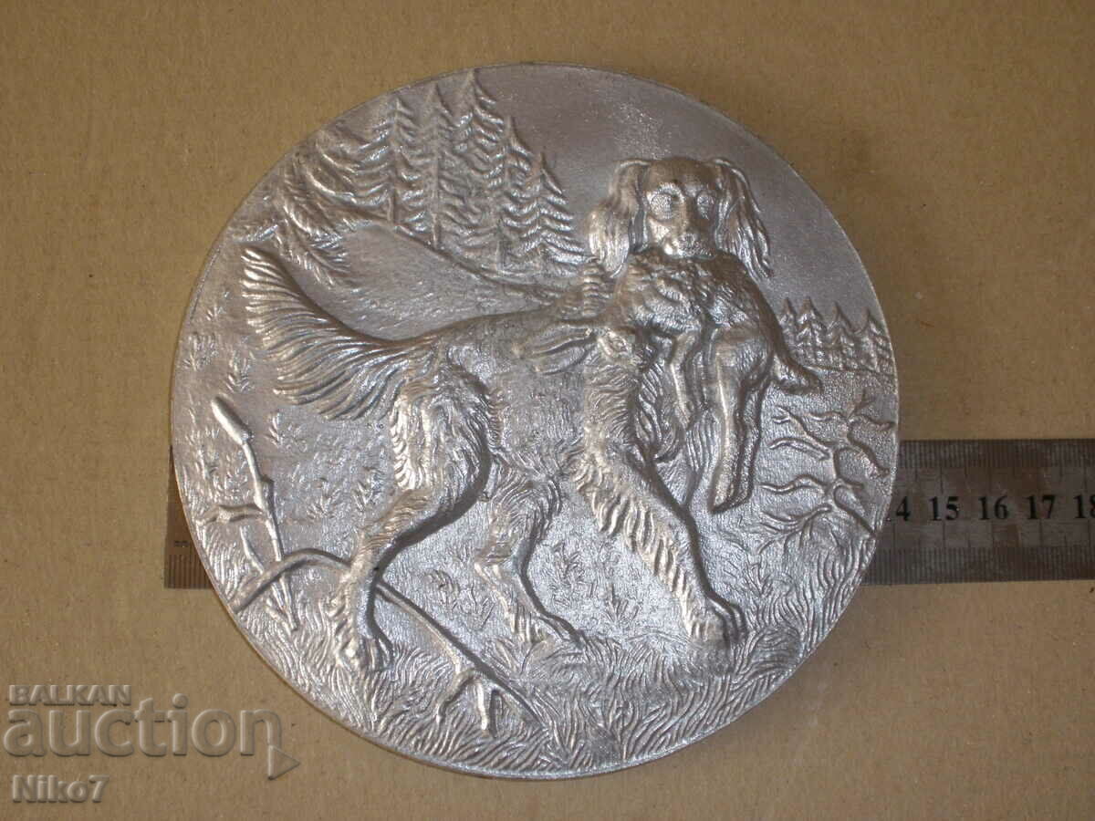 Vintage metal panel hunting theme. - 7
