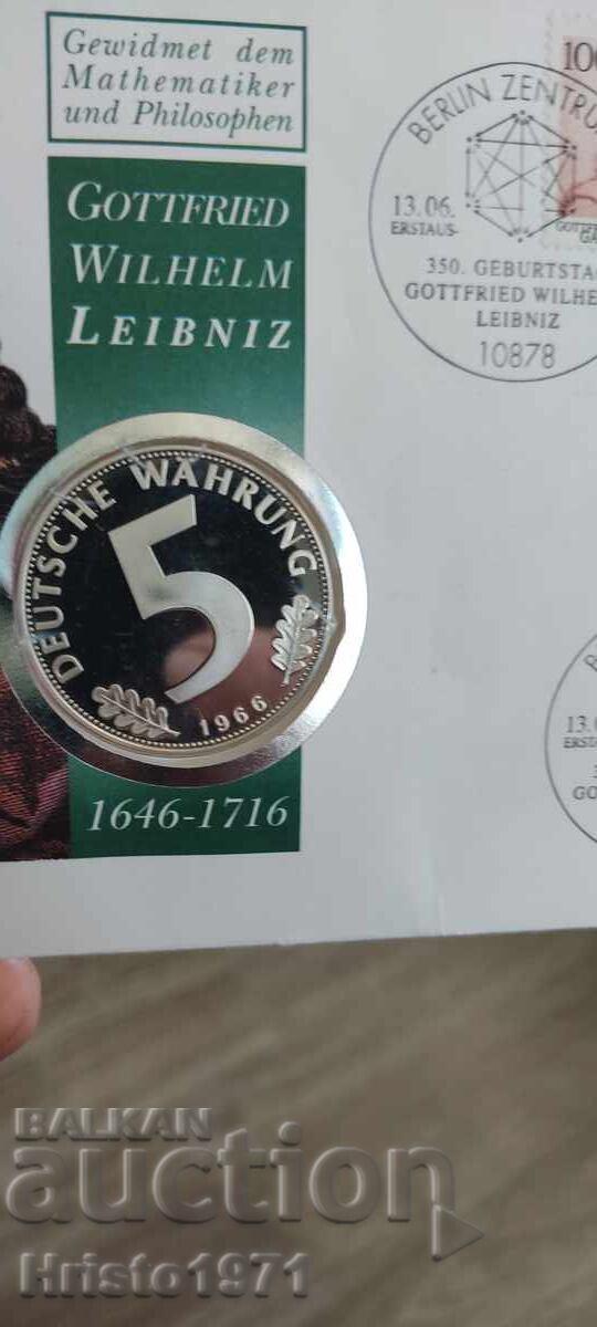 Medal 5 Mark 1966 with price 35.00 BGN | € 17.90 Medal 5 Mark 1966 with price 35.00 BGN | € 17.90