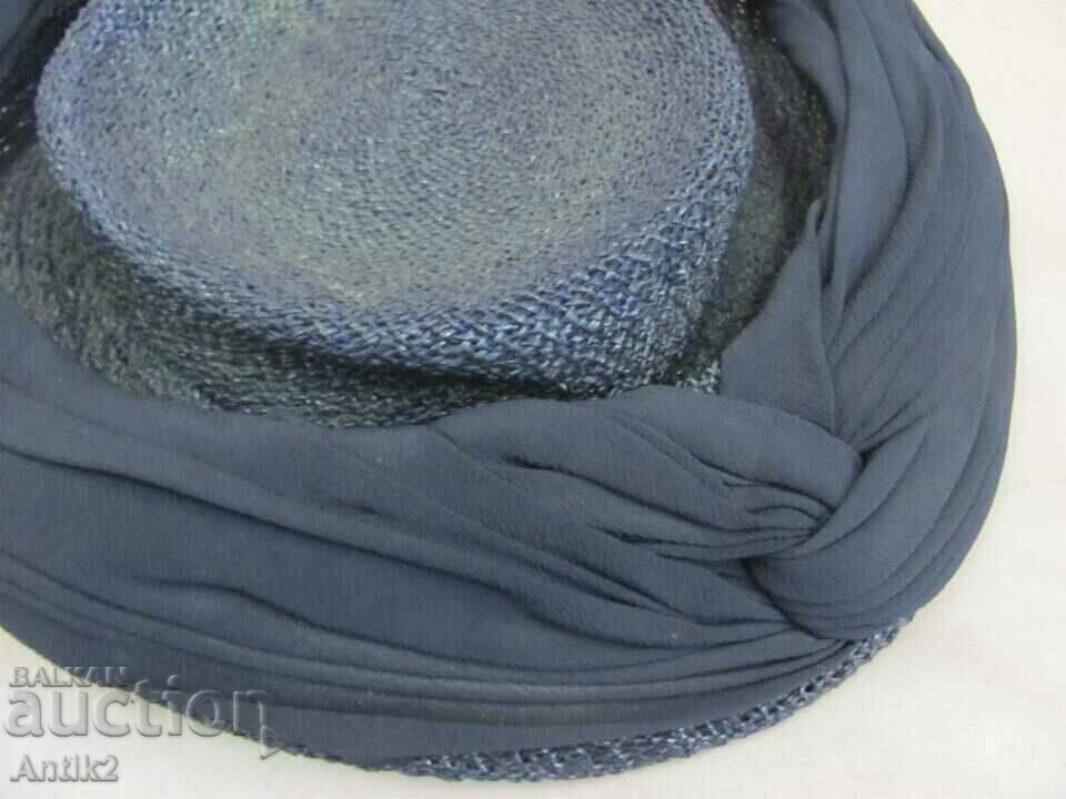 50's Antique Ladies Hat - 6