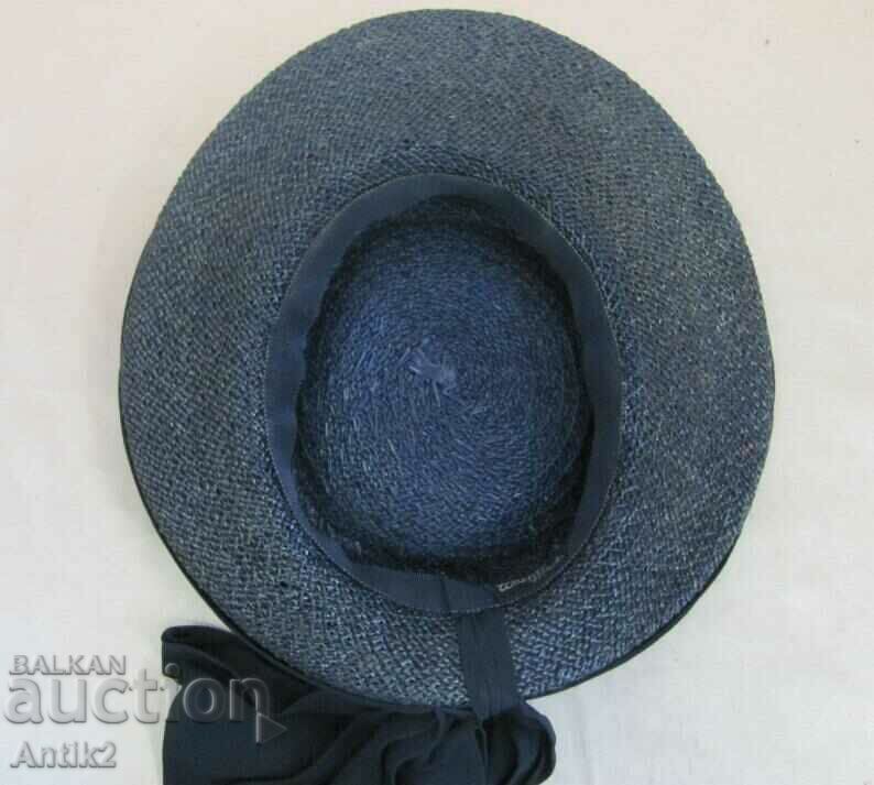 50's Antique Ladies Hat - 7